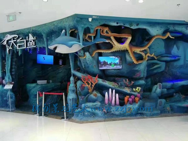 自然景觀(guān)仿真鐘乳石溶洞的制作方法