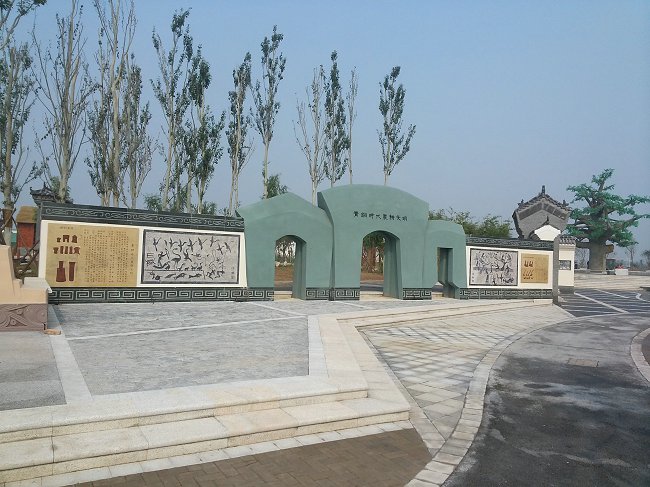 農耕藝術(shù)景觀(guān)雕塑